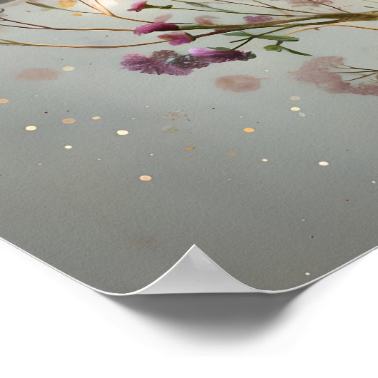 Poster Imprimer l'art cérébral anatomique (Coin)