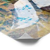 Poster Imprimer l'art des lignes (Coin)