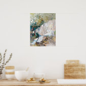 Poster Imprimer l'art des lignes (Cuisine)