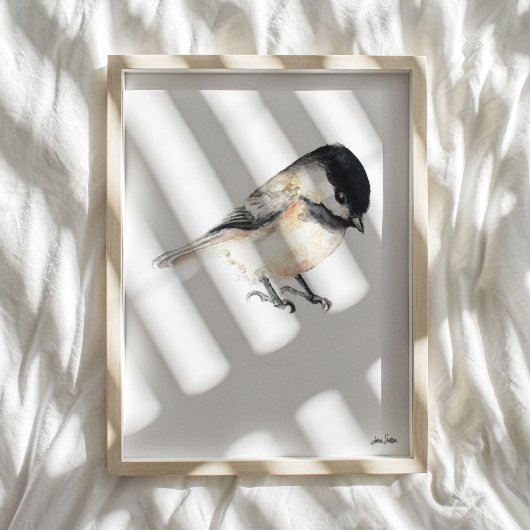 Poster Imprimer l'art du chickadee