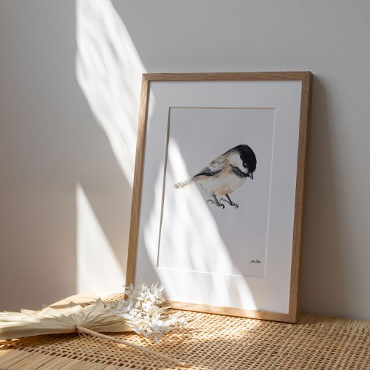 Poster Imprimer l'art du chickadee