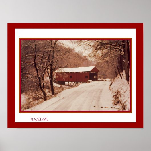 POSTER IMPRIMER LE GICLEE SUR LE FLEUVE (Devant)