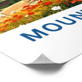 Poster Imprimer le Mont Elbrus Russie (Coin)