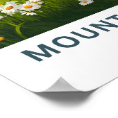 Poster Imprimer Le Mont Shkhara Géorgie (Coin)