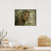 Poster Imprimer - Le Roi de la Jungle (Cuisine)