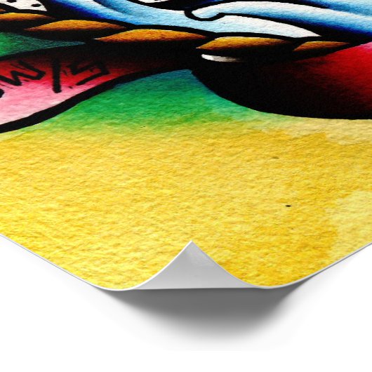 Poster Imprimer le temps réel de mort (Coin)