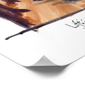 Poster Imprimer le travail de la vie (Coin)