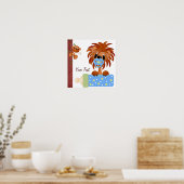Poster Imprimer les bébés de la jungle (Cuisine)