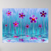 Poster Imprimer les marguerites timides (Devant)