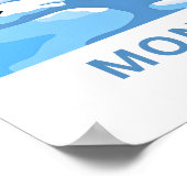 Poster Imprimer les voyages de Montréal Canada (Coin)