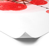 Poster Imprimer l'horloge Valentine Cuckoo (Coin)