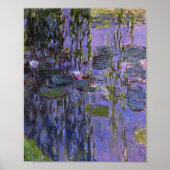 Poster Imprimer - Lillies d'eau par Claude Monet (Devant)