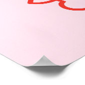 Poster Imprimer l'image de la face de ligne (Coin)