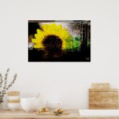 Poster Imprimer l'image de tournesol (Cuisine)