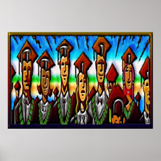 Poster Imprimer l'impression des diplômes d'études supéri