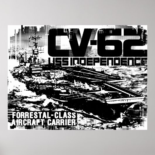 Poster Imprimer l'indépendance du transporteur aérien (Devant)