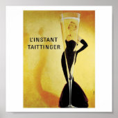 Poster Imprimer l'instantané Taittinger (Devant)