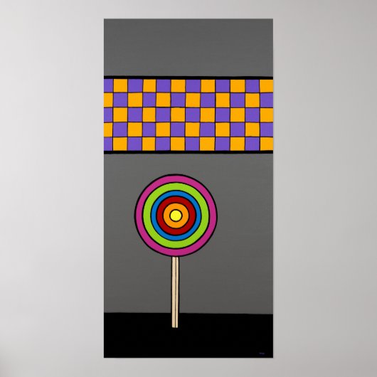 Poster Imprimer "Lolli Pop" (Devant)