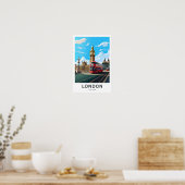 Poster Imprimer Londres (Cuisine)