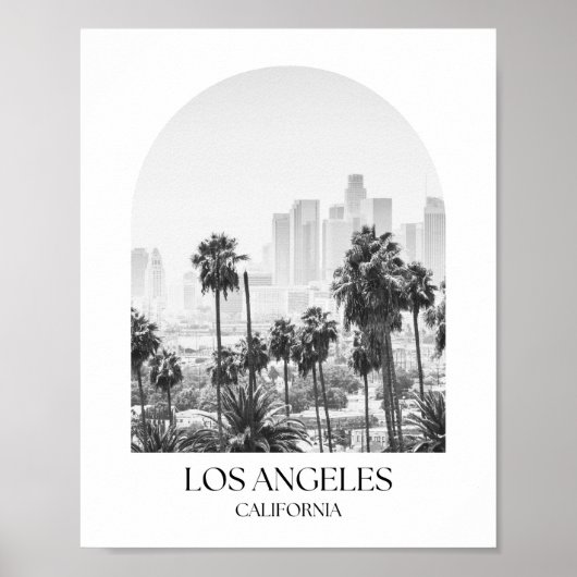 Poster Imprimer Los Angeles California Arch (Devant)