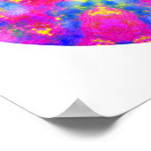 Poster / Imprimer "Magenta & Blue Mandala" (Coin)