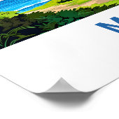 Poster Imprimer Maui Hawaii Travel (Coin)