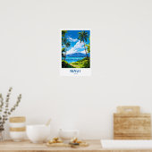 Poster Imprimer Maui Hawaii Travel (Cuisine)