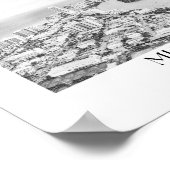 Poster Imprimer Miami Florida Arch (Coin)