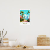 Poster Imprimer Miami Florida Travel (Cuisine)