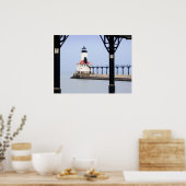 Poster Imprimer - Michigan City East Pierhead (Cuisine)