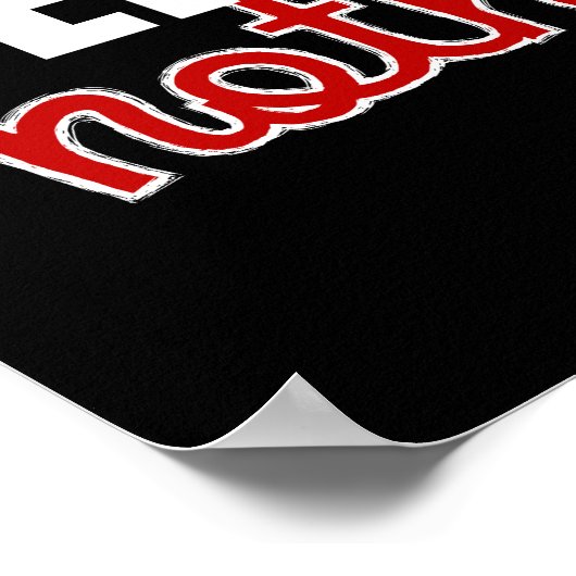 Poster Imprimer "Mieux que rien" (Coin)