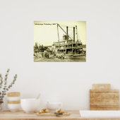 Poster Imprimer Mississippi Vicksburg (Cuisine)