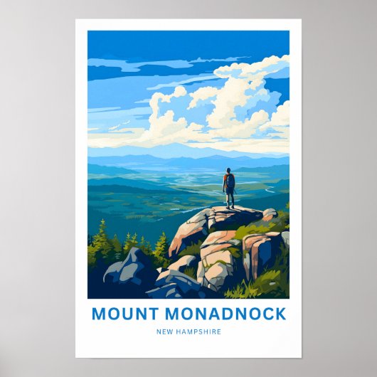 Poster Imprimer Monadnock New Hampshire (Devant)
