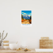 Poster Imprimer Mont Baldy California Travel (Cuisine)