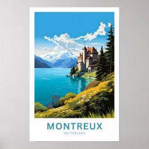 Poster Imprimer Montreux Suisse