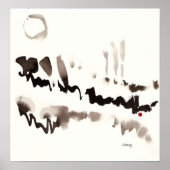 Poster Imprimer Moon Forest Art (Devant)