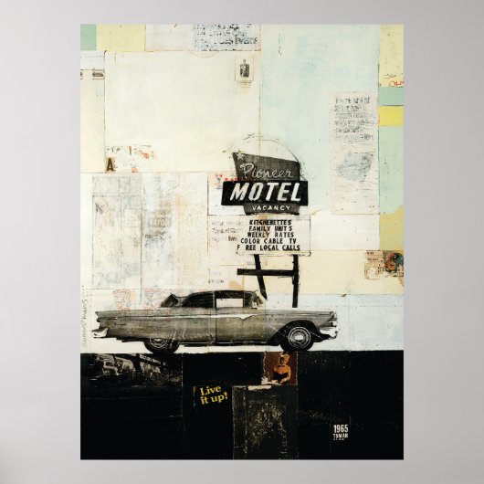 Poster Imprimer Motel Pioneer (Devant)