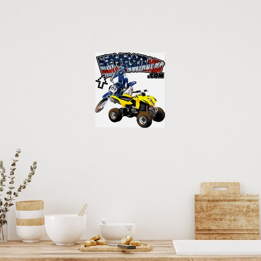 Poster Imprimer MotocrossTracks (Cuisine)