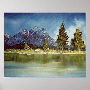 Poster Imprimer Mountain Lake