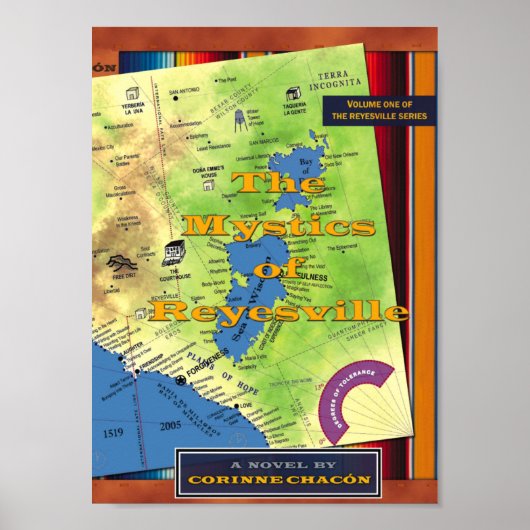 Poster Imprimer - Mystics of Reyesville Book Cover (Devant)