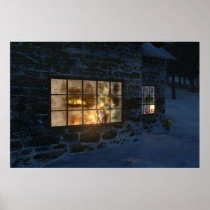 Poster Imprimer Noël Cwm