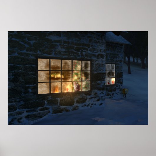 Poster Imprimer Noël Cwm (Devant)