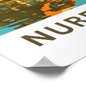 Poster Imprimer Nuremberg Allemagne (Coin)