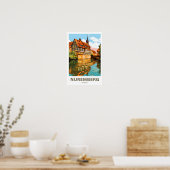 Poster Imprimer Nuremberg Allemagne (Cuisine)