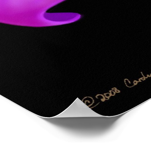 Poster Imprimer orchidée de Dendrobium Nobile (Coin)