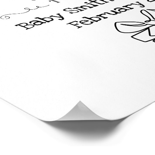 Poster Imprimer, Papier d'affiche de valeur (Matte) (Coin)