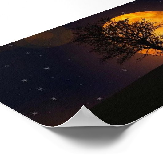 Poster Imprimer, Papier d'affiche de valeur (Matte) (Coin)