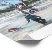 Poster Imprimer, Papier d'affiche de valeur (Matte) (Coin)