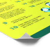 Poster Imprimer, Papier d'affiche de valeur (Matte) (Coin)
