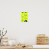 Poster Imprimer, Papier d'affiche de valeur (Matte) (Cuisine)